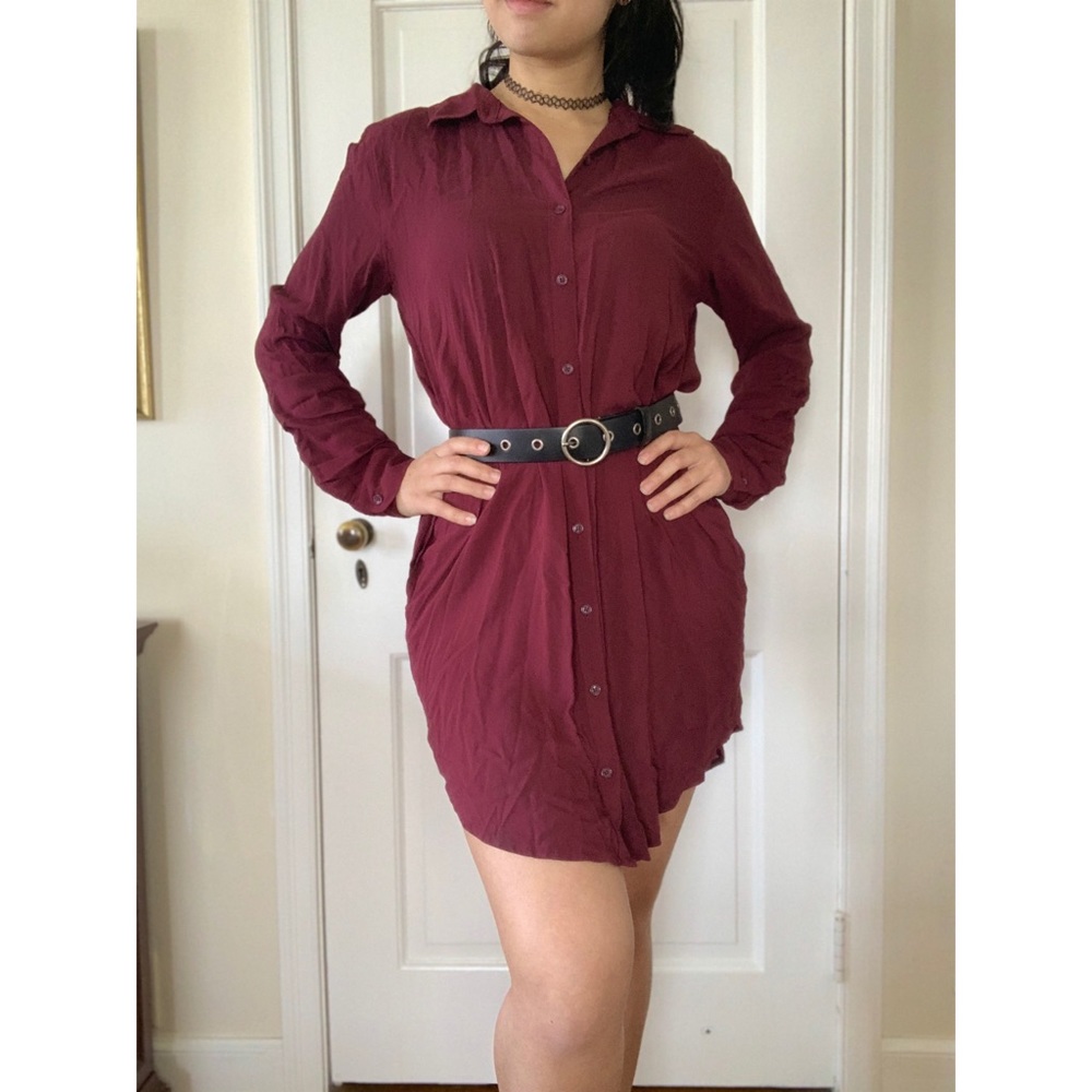 Forever 21 Maroon Dress